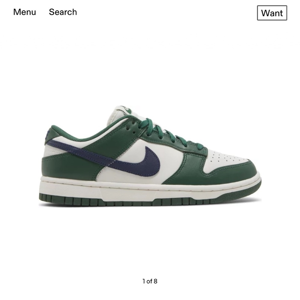 Nike Dunk Low Gorge Green Retro Navy
